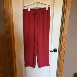 Emery‎ Rose Red Drawstring Pants Size XL